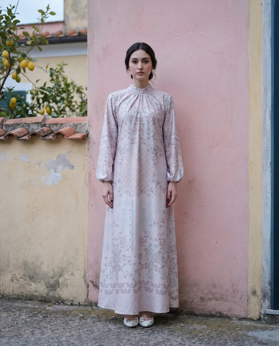 Thea Flower Gamis Premium